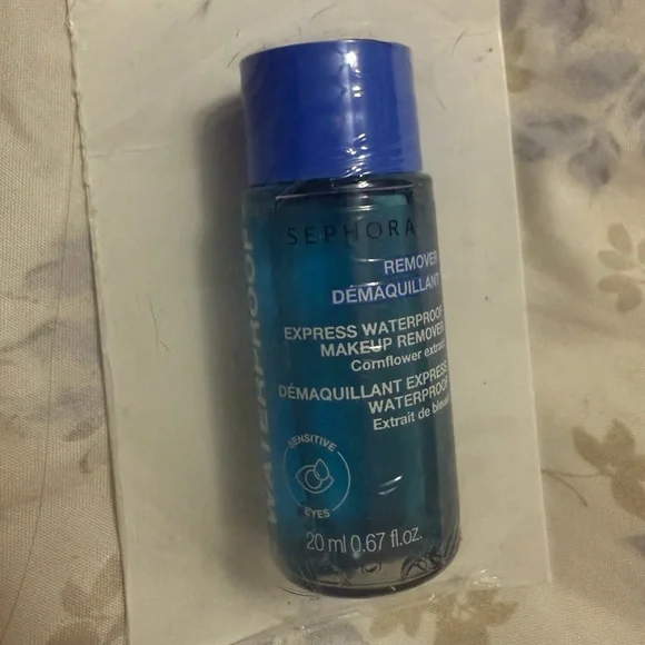 💙4/$20 Sephora EXPRESS WATERPROOF MAKEUP REMOVER - Picture 1 of 4